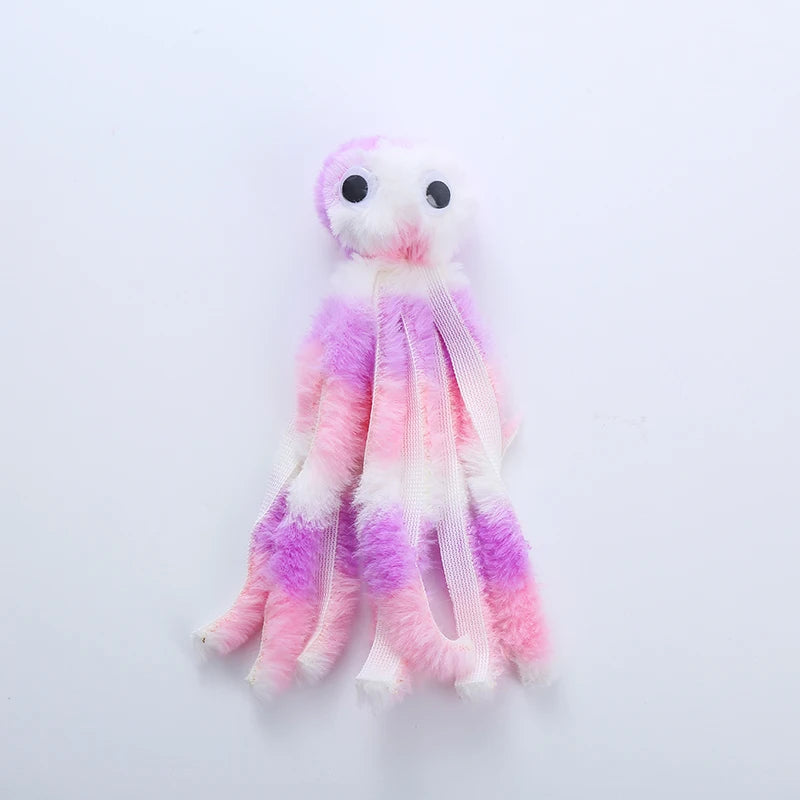 Cute Octopus Cat Toy